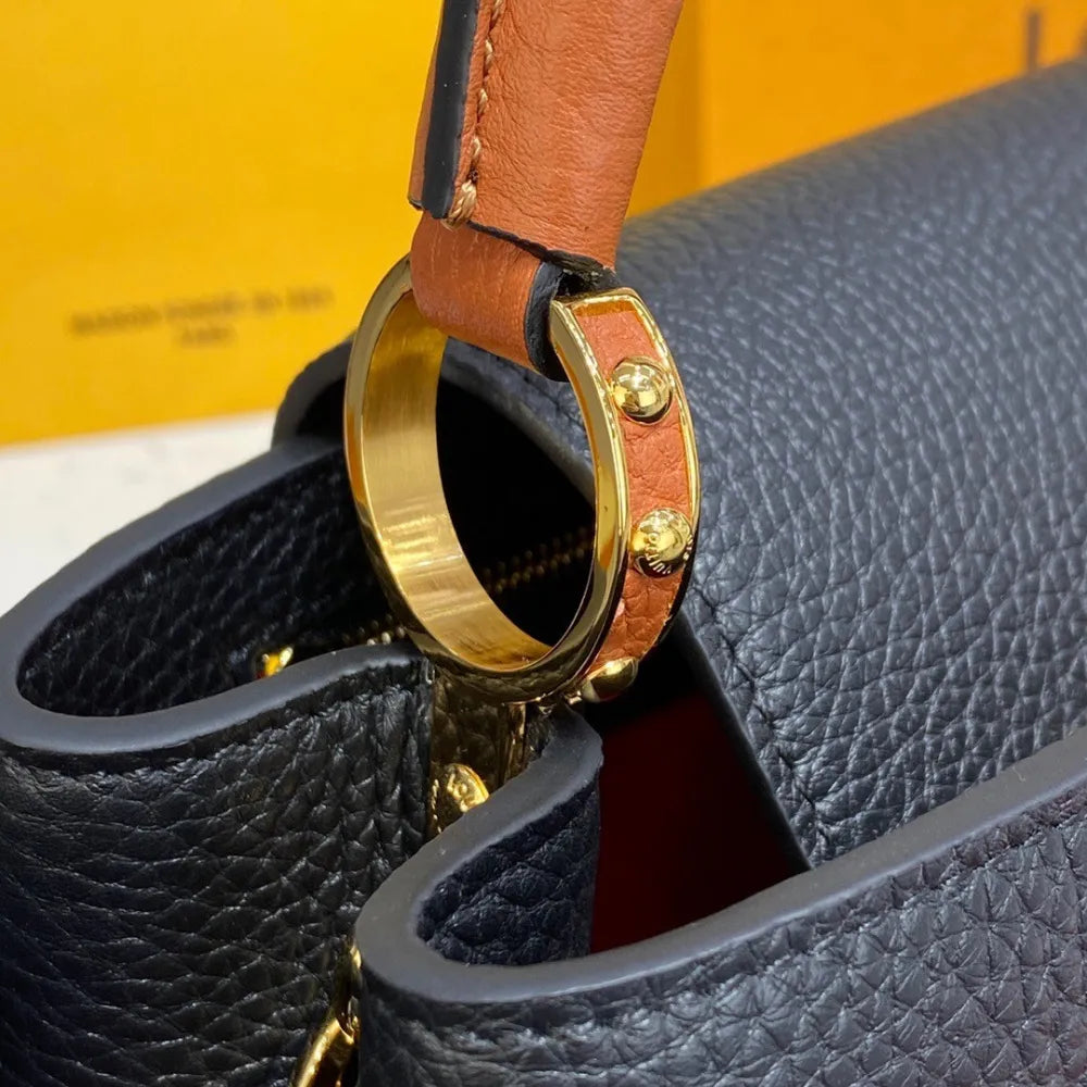 Bolsa Louis Vuitton Capucines Preta