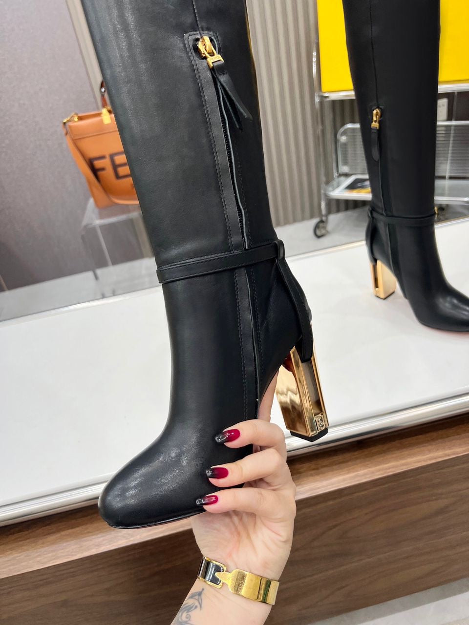 Bota Delfina Fendi