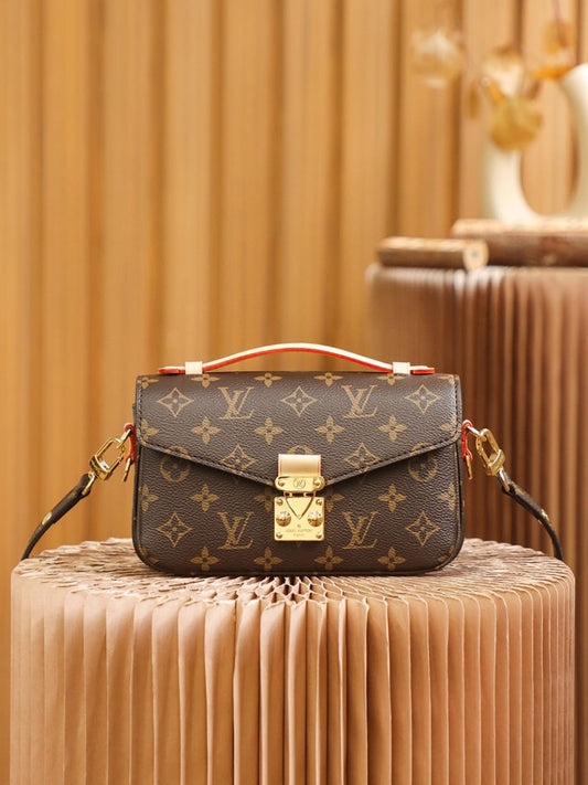 Bolsa Louis Vuitton Pochette Metis East West