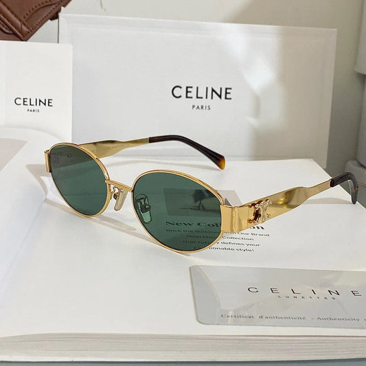 Óculos Celine Gold Vintage