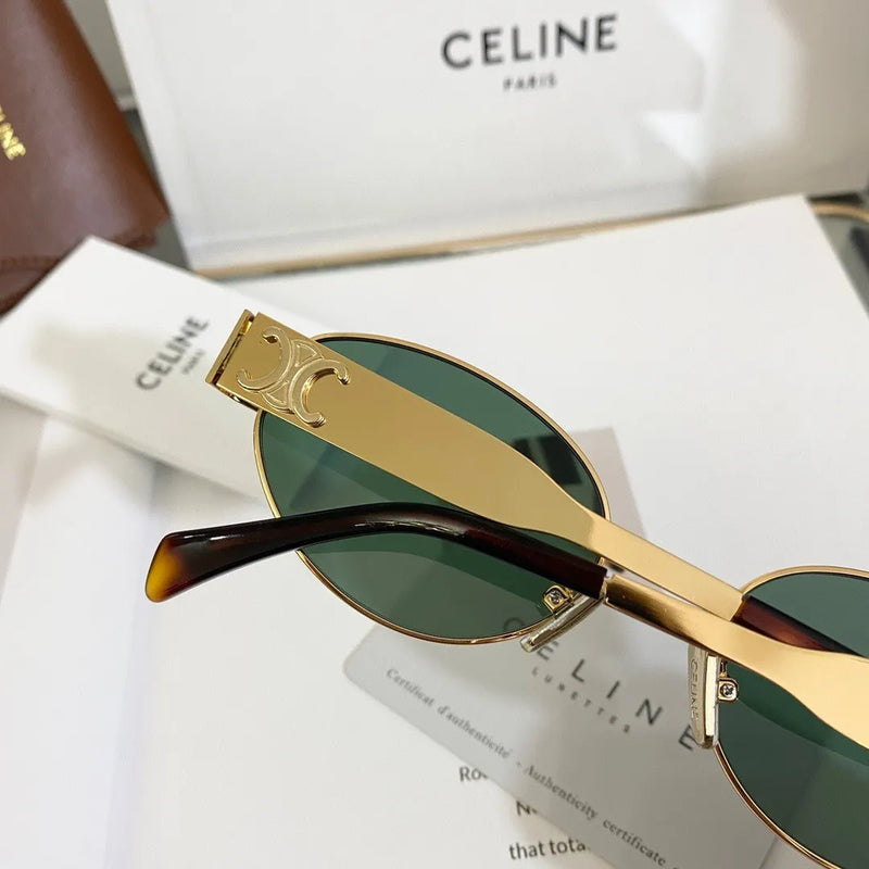Óculos Celine Gold Vintage